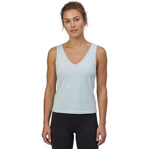 Patagonia Women’s V-Neck Tank Top - Light Blue - Size XS